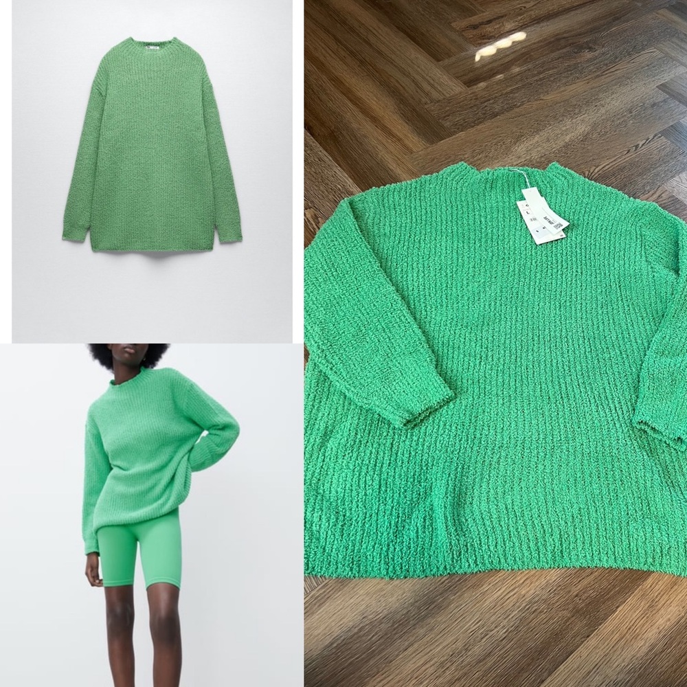 Zara Chenille Sweater NWT